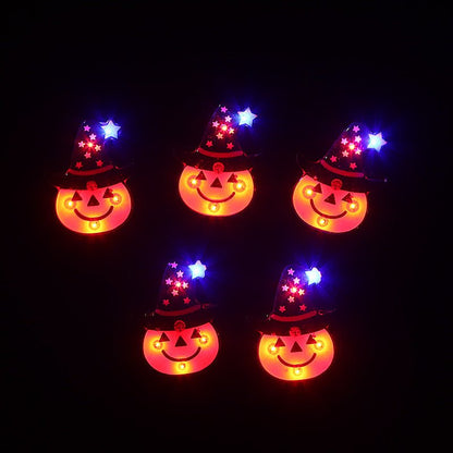 Halloween Luminous Pumpkin Ring LED Light - Cake Pops Parties