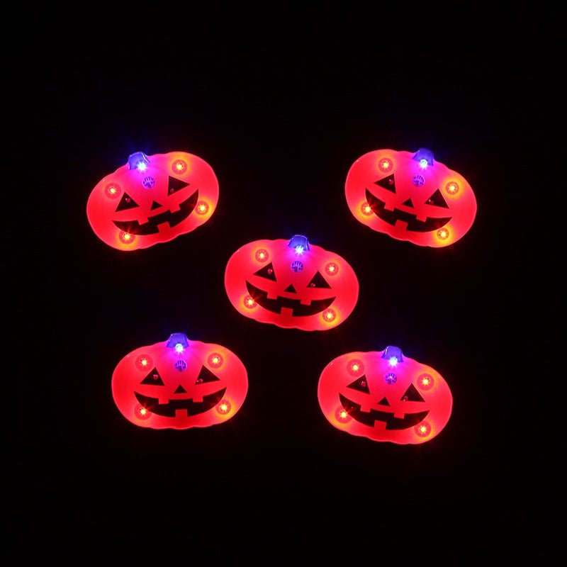 Halloween Luminous Pumpkin Ring LED Light - Cake Pops Parties