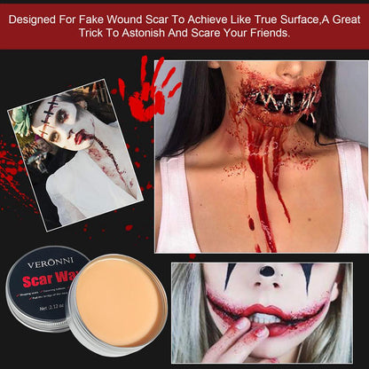 Halloween Makeup Scar Wax Set - Cake Pops Parties
