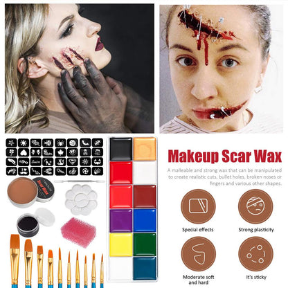 Halloween Makeup Scar Wax Set - Cake Pops Parties