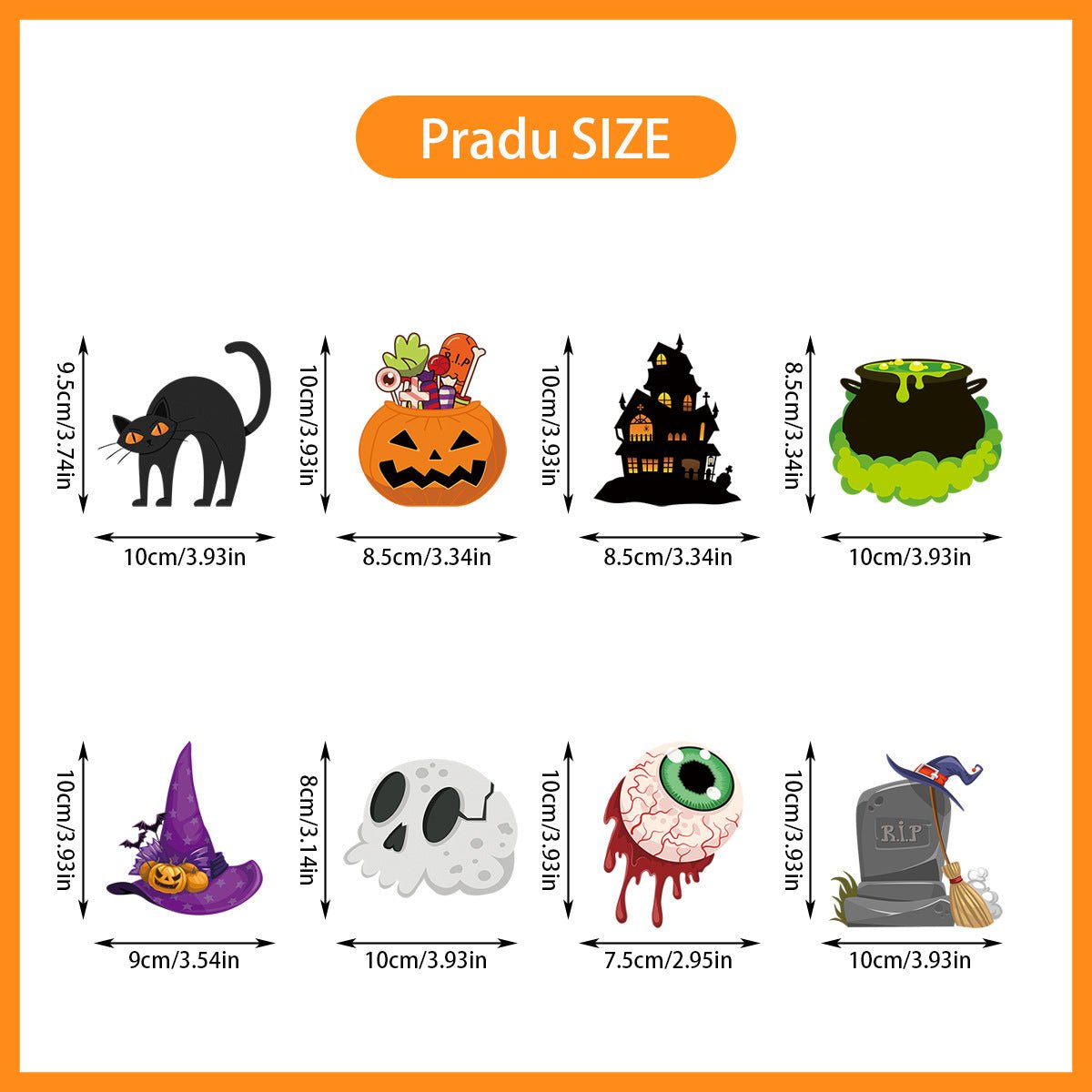 Halloween Party Decoration Pendant Set - Cake Pops Parties