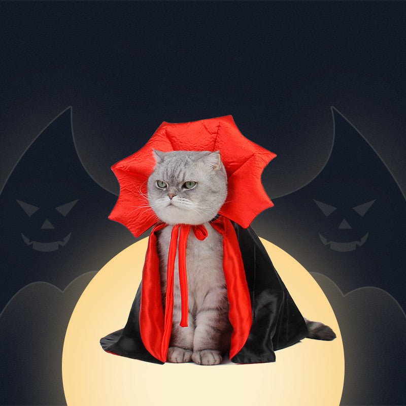 Halloween Pet Costume - Vampire King Cape - Cake Pops Parties