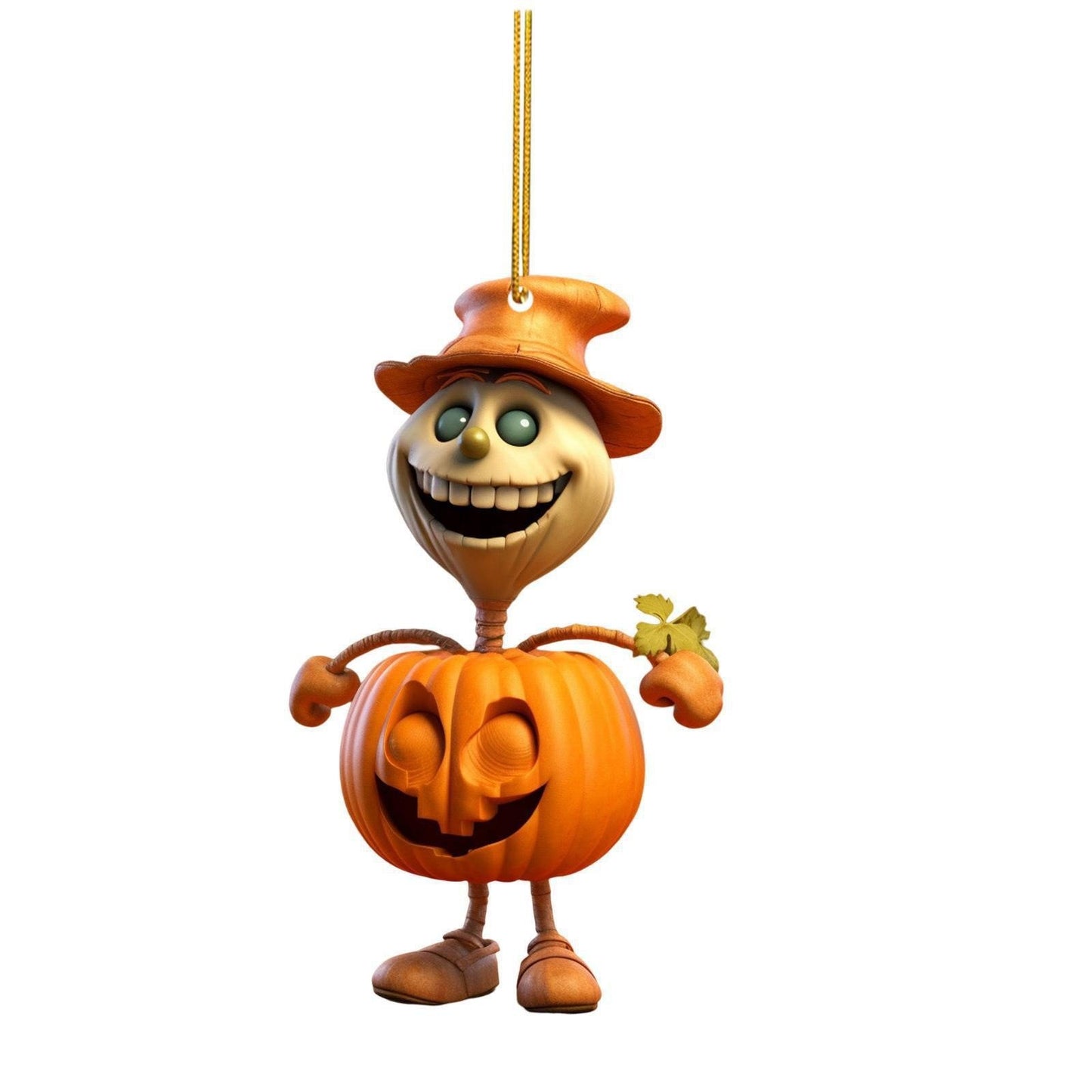 Halloween Pumpkin Car Hanging Ornament - Cake Pops Parties