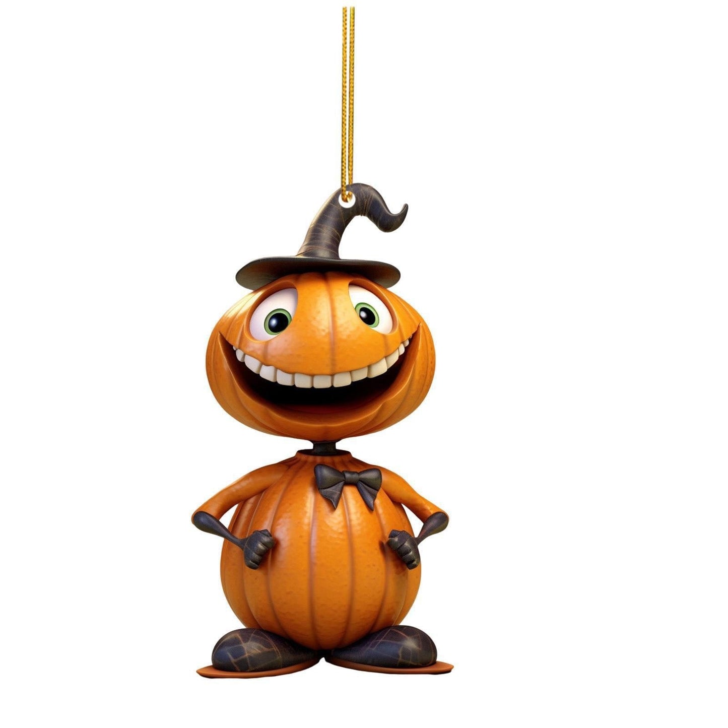 Halloween Pumpkin Car Hanging Ornament - Cake Pops Parties