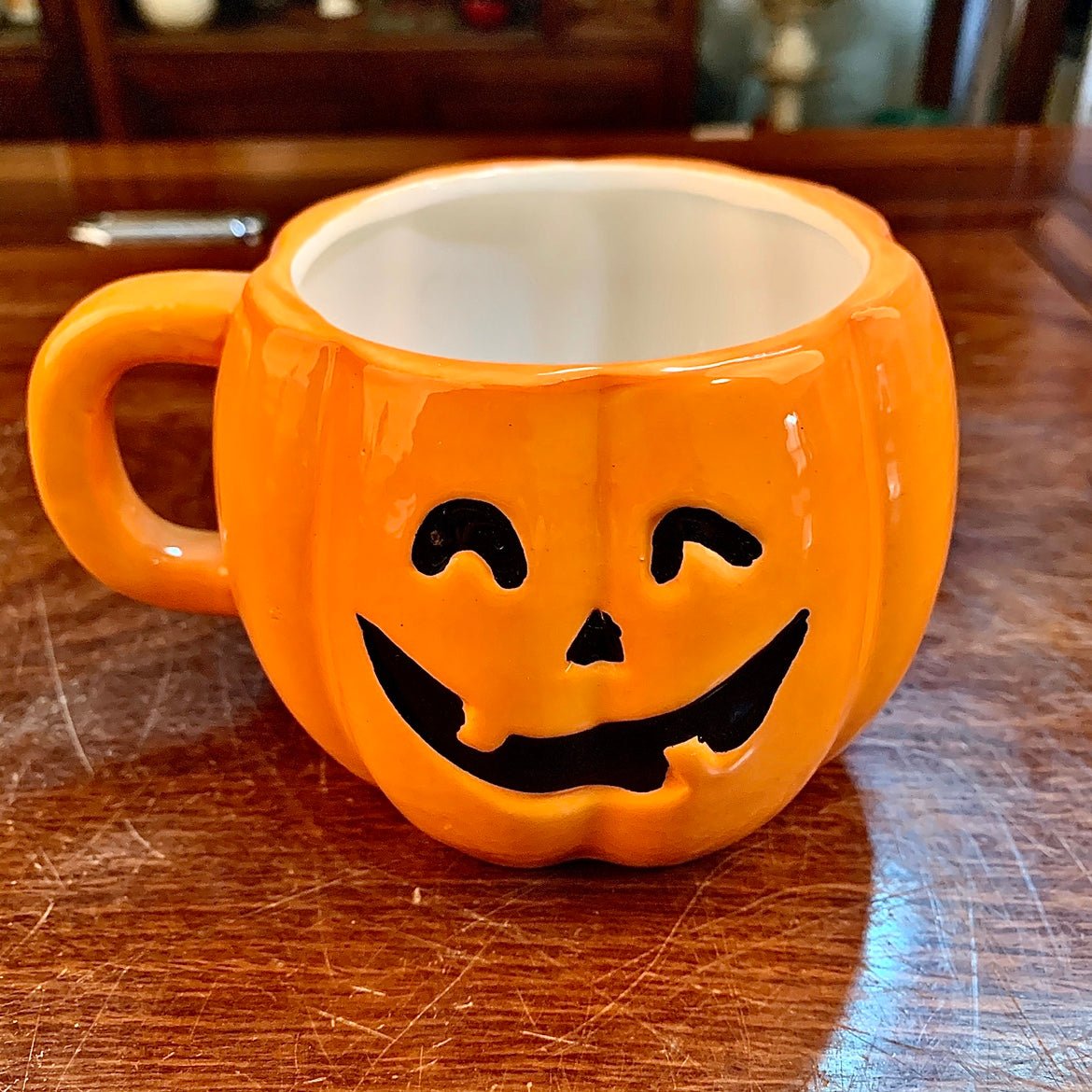 Halloween Pumpkin Ceramic Mug - Cake Pops Parties
