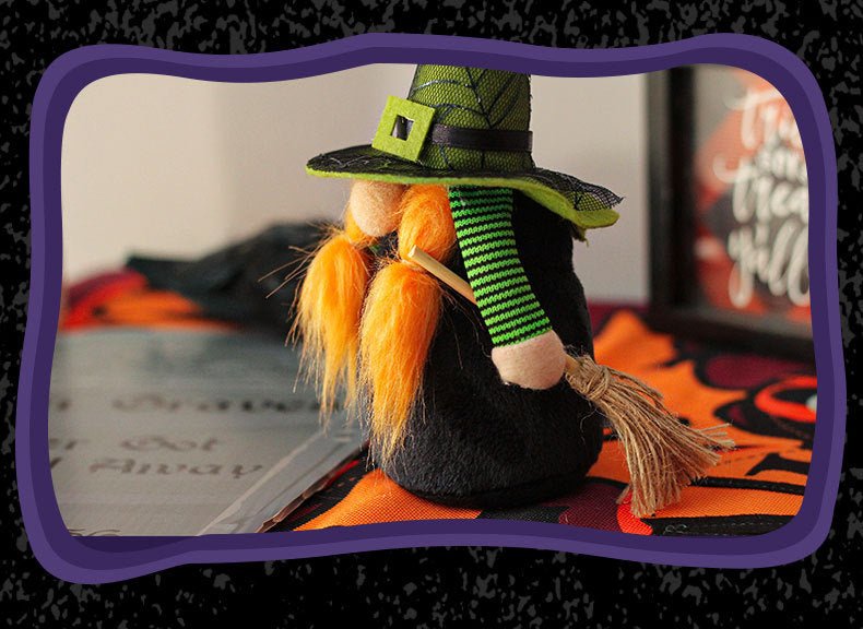 Halloween Pumpkin Faceless Decor - Cake Pops Parties