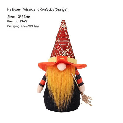 Halloween Pumpkin Faceless Decor - Cake Pops Parties