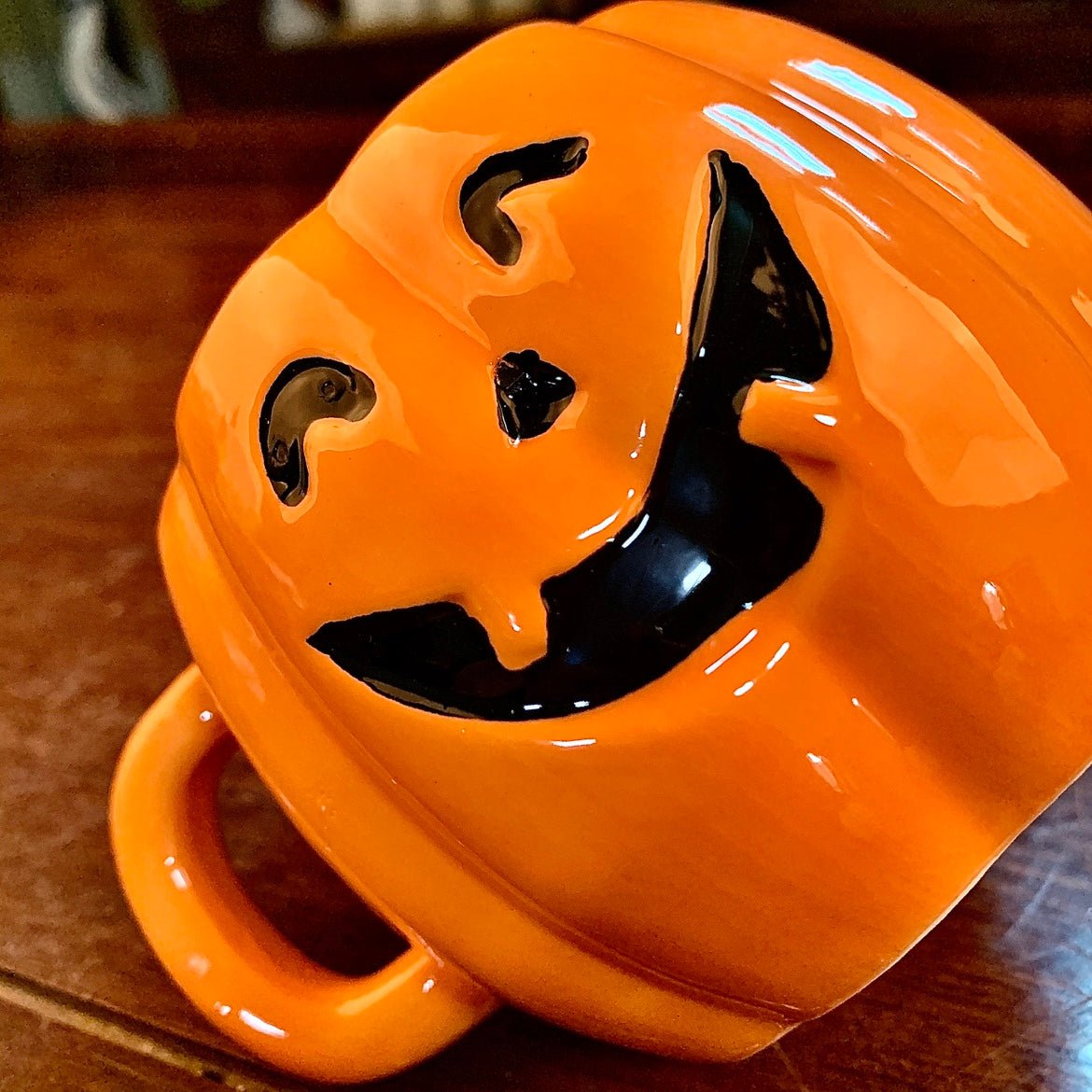 Halloween Pumpkin Mug - Ceramic - Cake Pops Parties