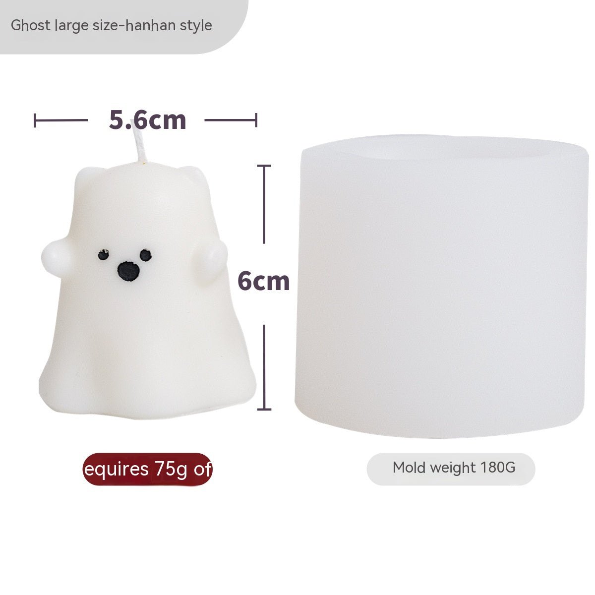 Halloween Silicone Candle Making Mold - Cake Pops Parties