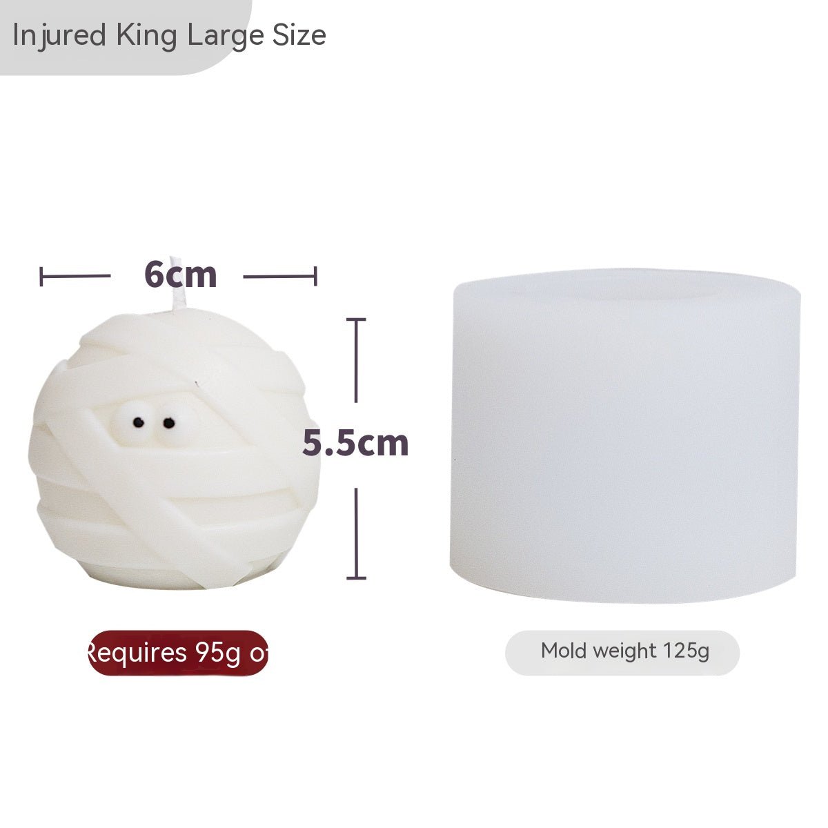 Halloween Silicone Candle Making Mold - Cake Pops Parties