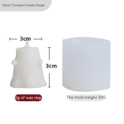 Halloween Silicone Candle Making Mold - Cake Pops Parties