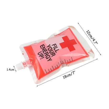 Halloween Skull Vampire Blood Drink Bags - Cake Pops Parties