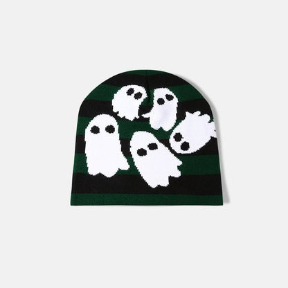 Halloween Stripes Knitted Hat - Cake Pops Parties