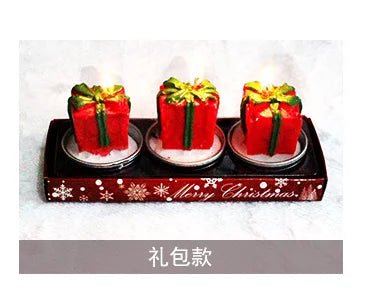 Handmade Christmas Candles - Cute Cartoon Designs - Cake Pops Parties