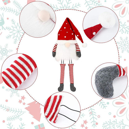 Handmade Red Hat Christmas Doll Ornament - Cake Pops Parties