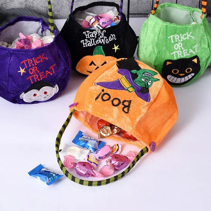 Happy Halloween Pumpkin Candy Bag - Cake Pops Parties