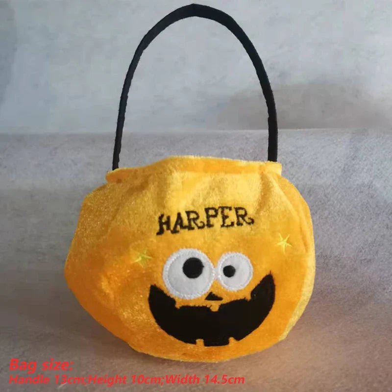 Happy Halloween Pumpkin Candy Bag - Cake Pops Parties