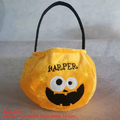 Happy Halloween Pumpkin Candy Bag - Cake Pops Parties