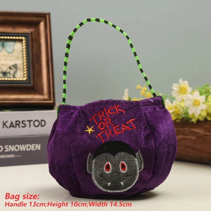 Happy Halloween Pumpkin Candy Bag - Cake Pops Parties