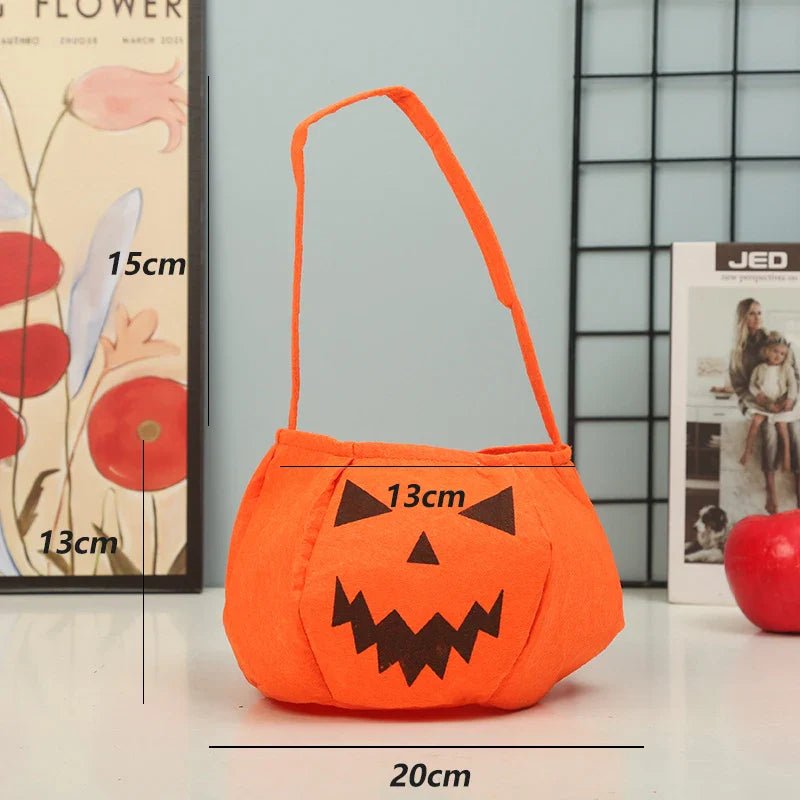 Happy Halloween Pumpkin Candy Bag - Cake Pops Parties