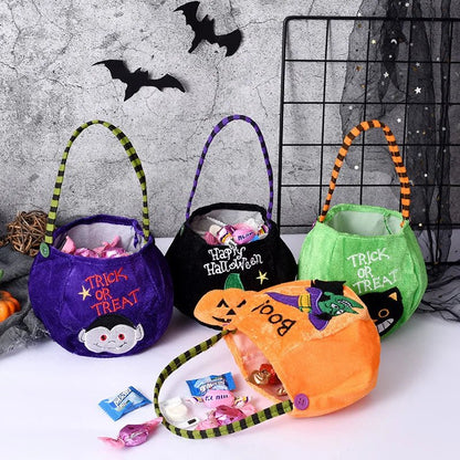 Happy Halloween Pumpkin Candy Bag - Cake Pops Parties
