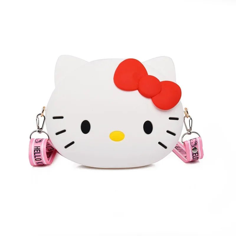 Hello Kitty 3D Silicone Crossbody Bag - Kawaii Phone Purse for Women - Cake Pops Parties