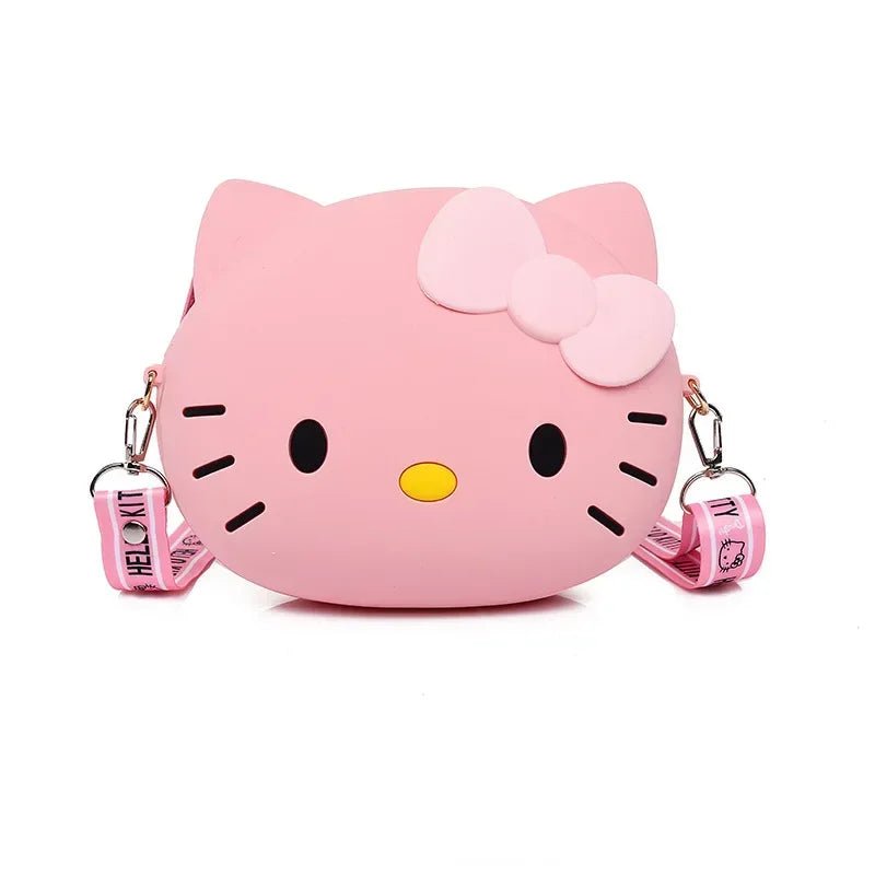 Hello Kitty 3D Silicone Crossbody Bag - Kawaii Phone Purse for Women - Cake Pops Parties