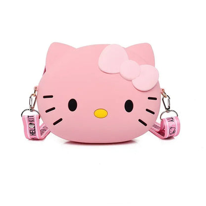Hello Kitty 3D Silicone Crossbody Bag - Kawaii Phone Purse for Women - Cake Pops Parties