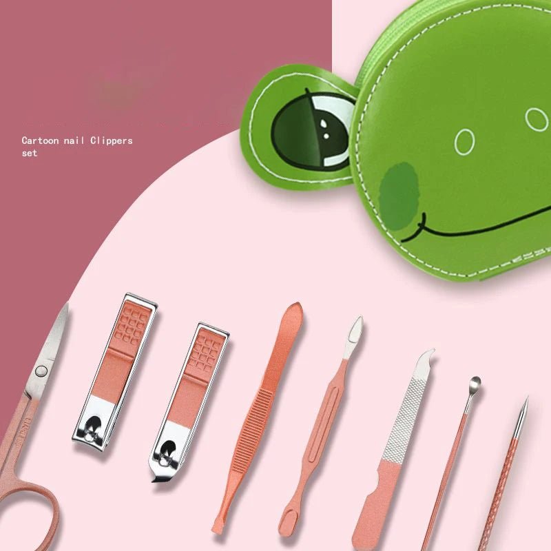 Hello Kitty 8 - Piece Nail Clipper Set | Cute Portable Manicure Gift - Cake Pops Parties