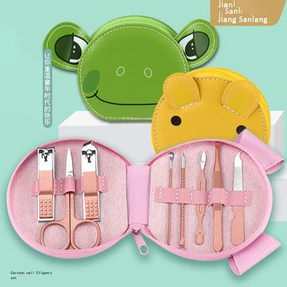 Hello Kitty 8 - Piece Nail Clipper Set | Cute Portable Manicure Gift - Cake Pops Parties