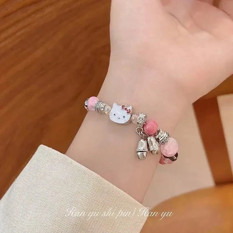 Hello Kitty Bracelet Best Friend Couples Gift Birthday Valentine - Cake Pops Parties
