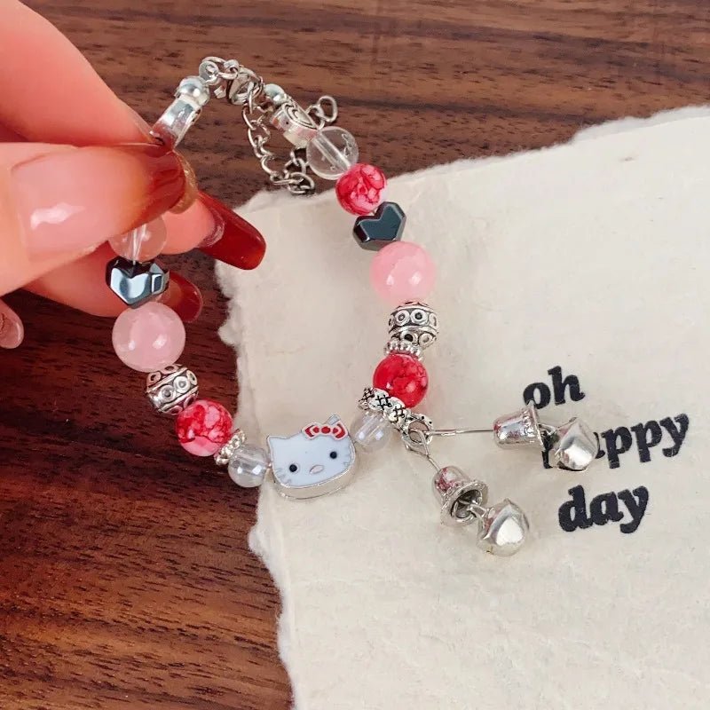Hello Kitty Bracelet Best Friend Couples Gift Birthday Valentine - Cake Pops Parties