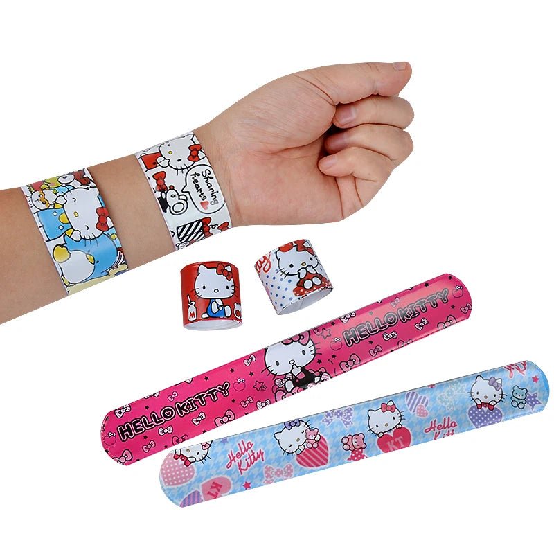 Hello Kitty Bracelet Wristbands Sanrio Educational Party Toys - Cake Pops Parties