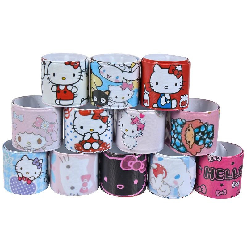 Hello Kitty Bracelet Wristbands Sanrio Educational Party Toys - Cake Pops Parties