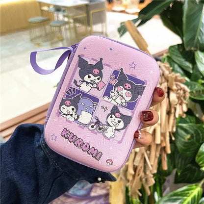 Hello Kitty Cable Storage Bag - Anime Charger Earphone Organizer - Cake Pops Parties