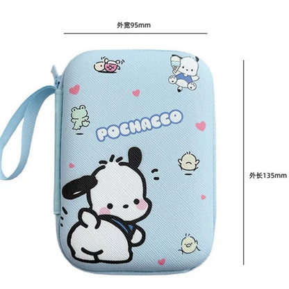 Hello Kitty Cable Storage Bag - Anime Charger Earphone Organizer - Cake Pops Parties