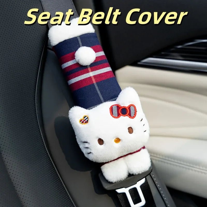 Hello Kitty Car Headrest Cushion Lumbar Support Throw Pillow - Cake Pops Parties