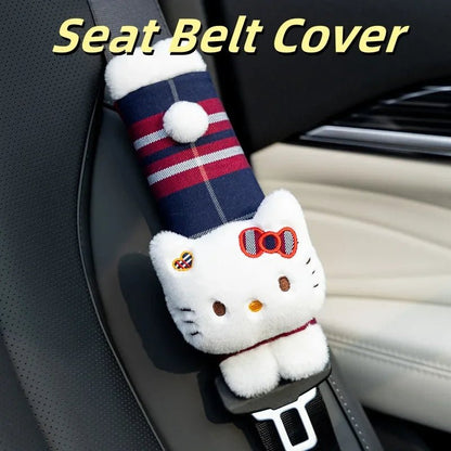 Hello Kitty Car Headrest Cushion Lumbar Support Throw Pillow - Cake Pops Parties