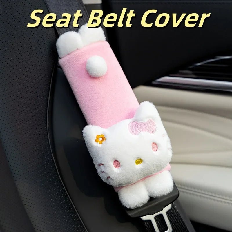 Hello Kitty Car Headrest Cushion Lumbar Support Throw Pillow - Cake Pops Parties