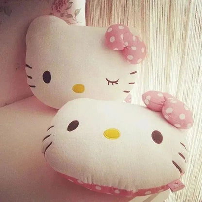 Hello Kitty Car Headrest Pillow Plush Neck Support Cushion - Cake Pops Parties