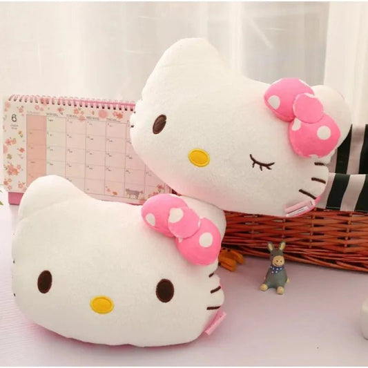 Hello Kitty Car Headrest Pillow Plush Neck Support Cushion - Cake Pops Parties