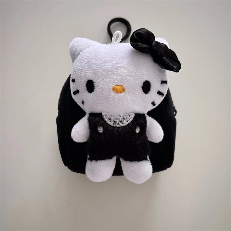 Hello Kitty Cartoon Anime Cat Plush Coin Portable Outdoor Purse - Cake Pops Parties