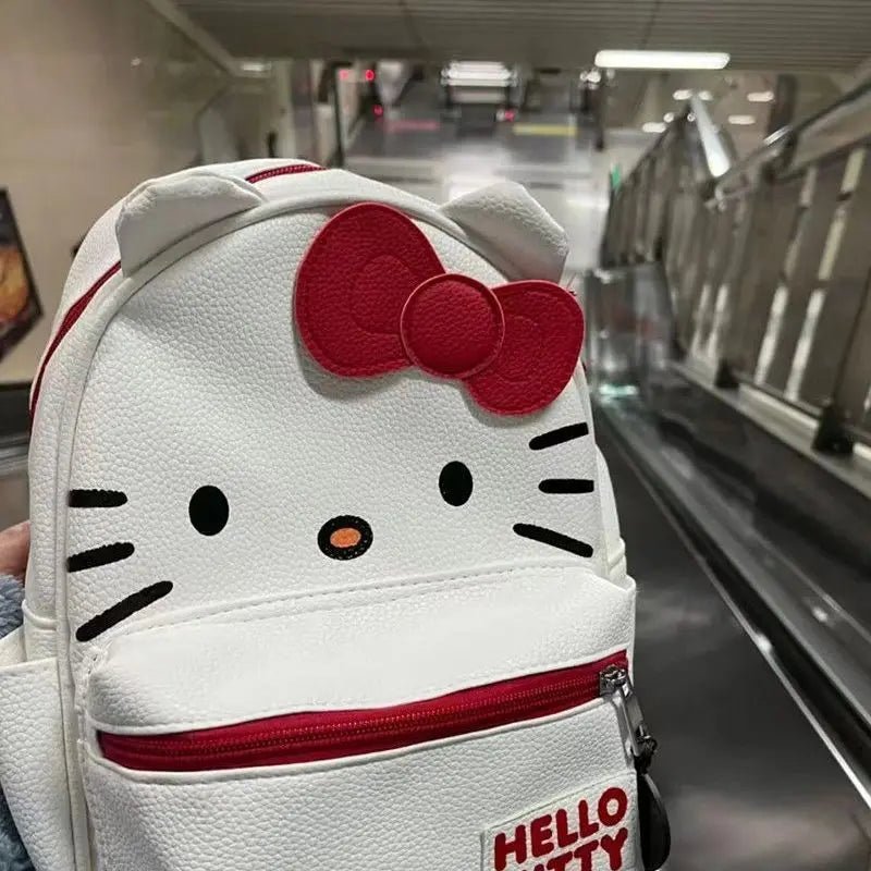Hello Kitty Cartoon Backpack - Cute Character Dirt - Resistant Bag - Cake Pops Parties