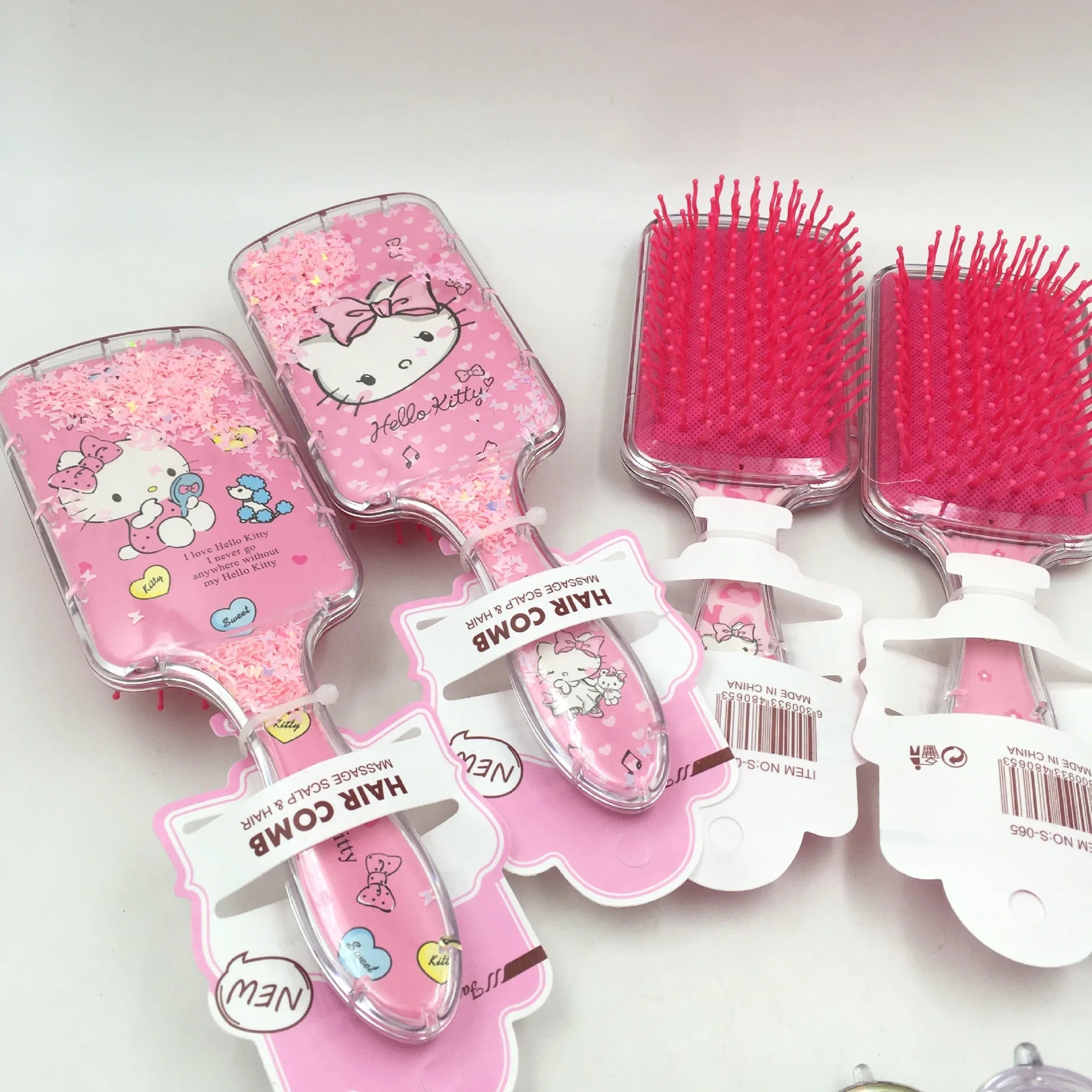 Hello Kitty Children’s Comb | Air Cushion Detangling Brush for Kids - Cake Pops Parties