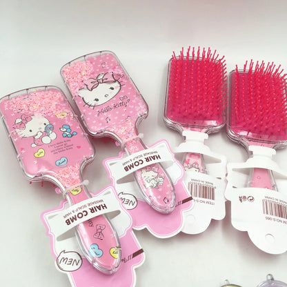 Hello Kitty Children’s Comb | Air Cushion Detangling Brush for Kids - Cake Pops Parties
