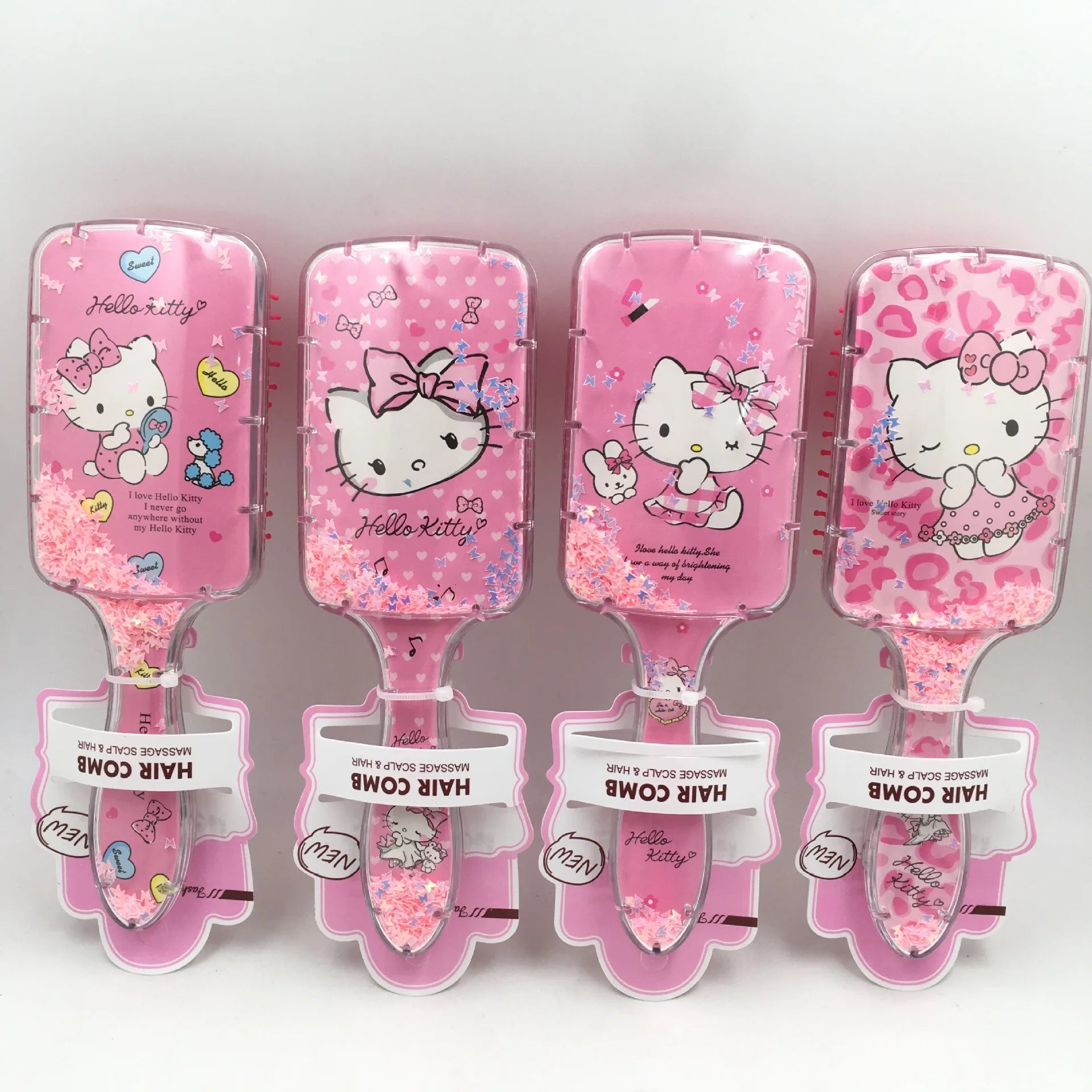 Hello Kitty Children’s Comb | Air Cushion Detangling Brush for Kids - Cake Pops Parties