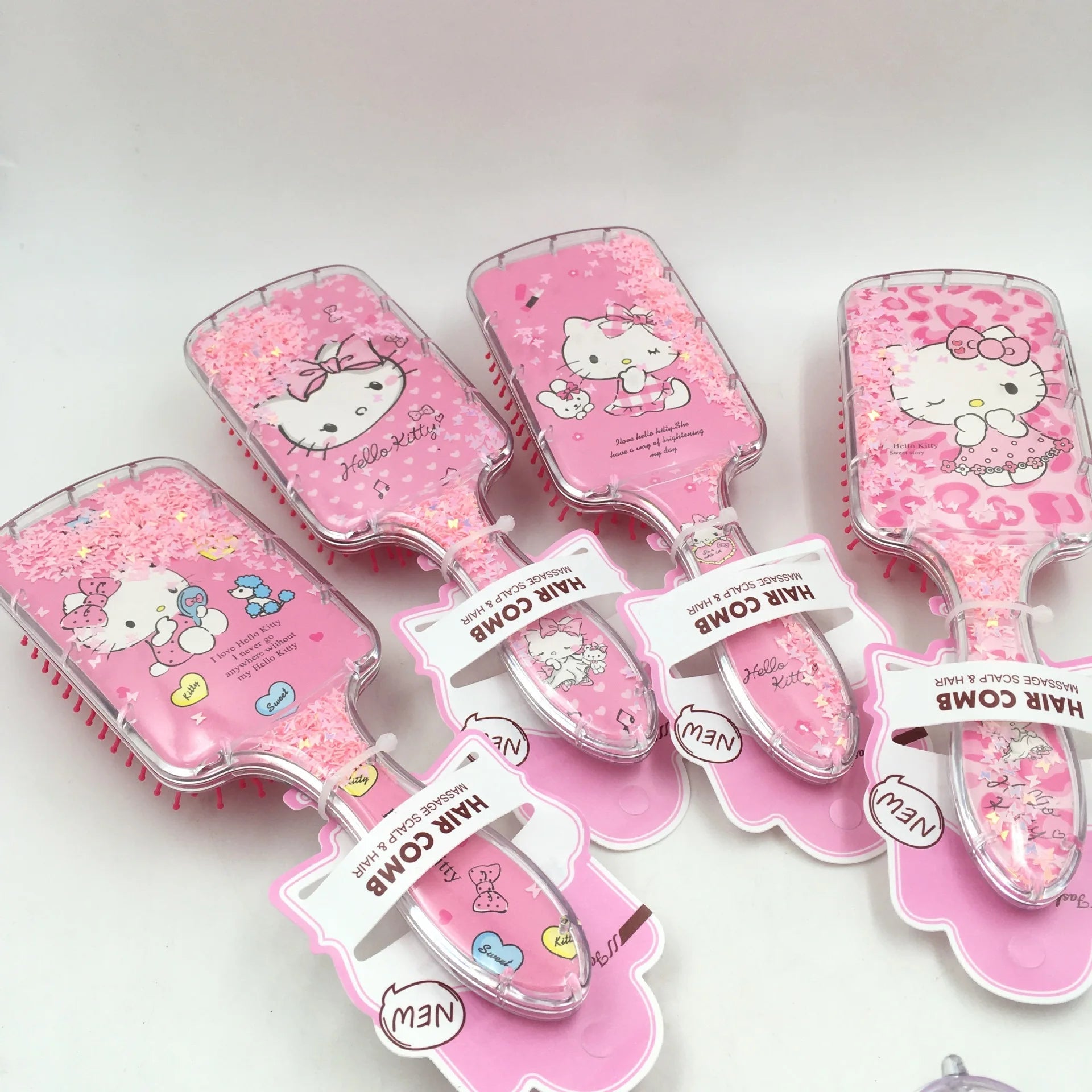 Hello Kitty Children’s Comb | Air Cushion Detangling Brush for Kids - Cake Pops Parties