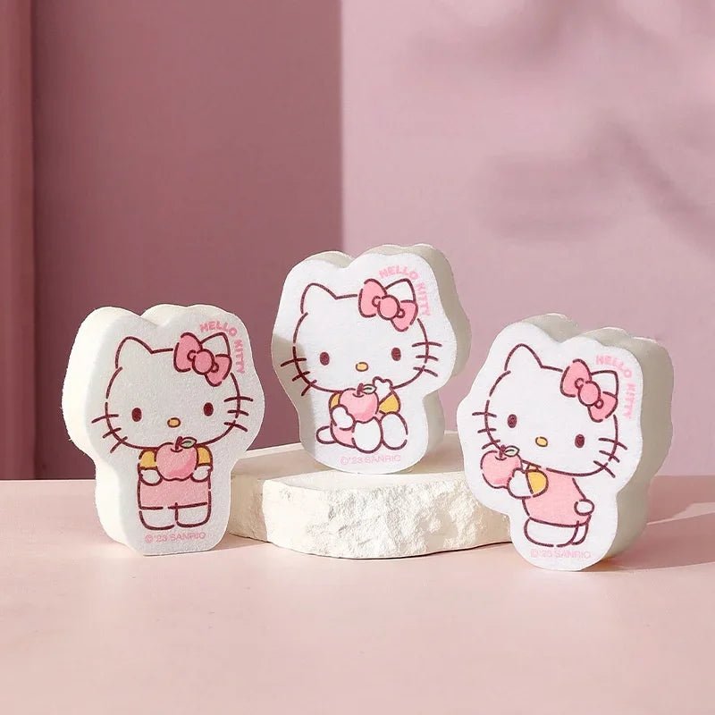 Hello Kitty Cinnamoroll Kitchen Cleaning Cloth Sponge Kawaii - Cake Pops Parties