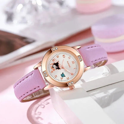 Hello Kitty Cinnamoroll Watch Kawaii Fashion Girls Quartz - Cake Pops Parties