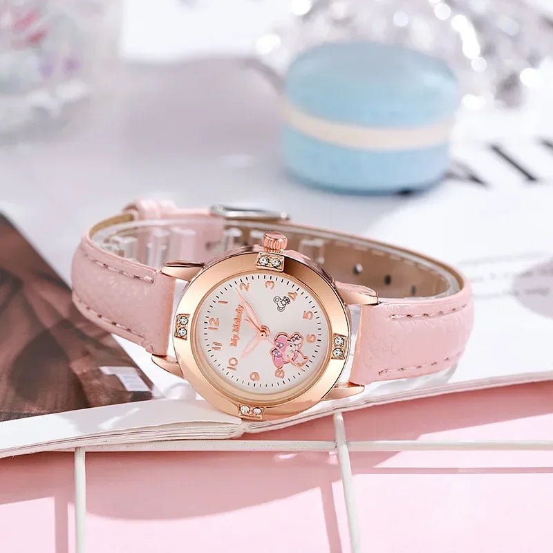 Hello Kitty Cinnamoroll Watch Kawaii Fashion Girls Quartz - Cake Pops Parties